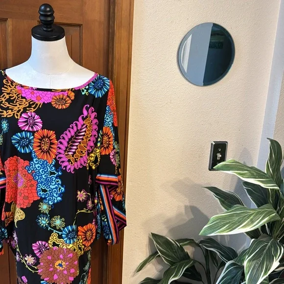 Trina Turk Multicolor Floral Dress - Picture 3 of 9